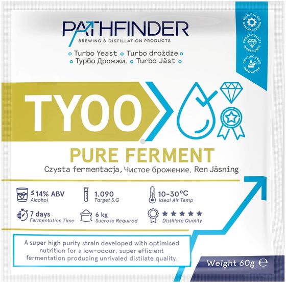 Спиртовые дрожжи Pathfinder &quot;Pure Ferment&quot;, 60 г