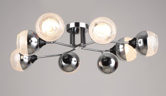 2243/8 CH+BK (1) Люстра (RL)