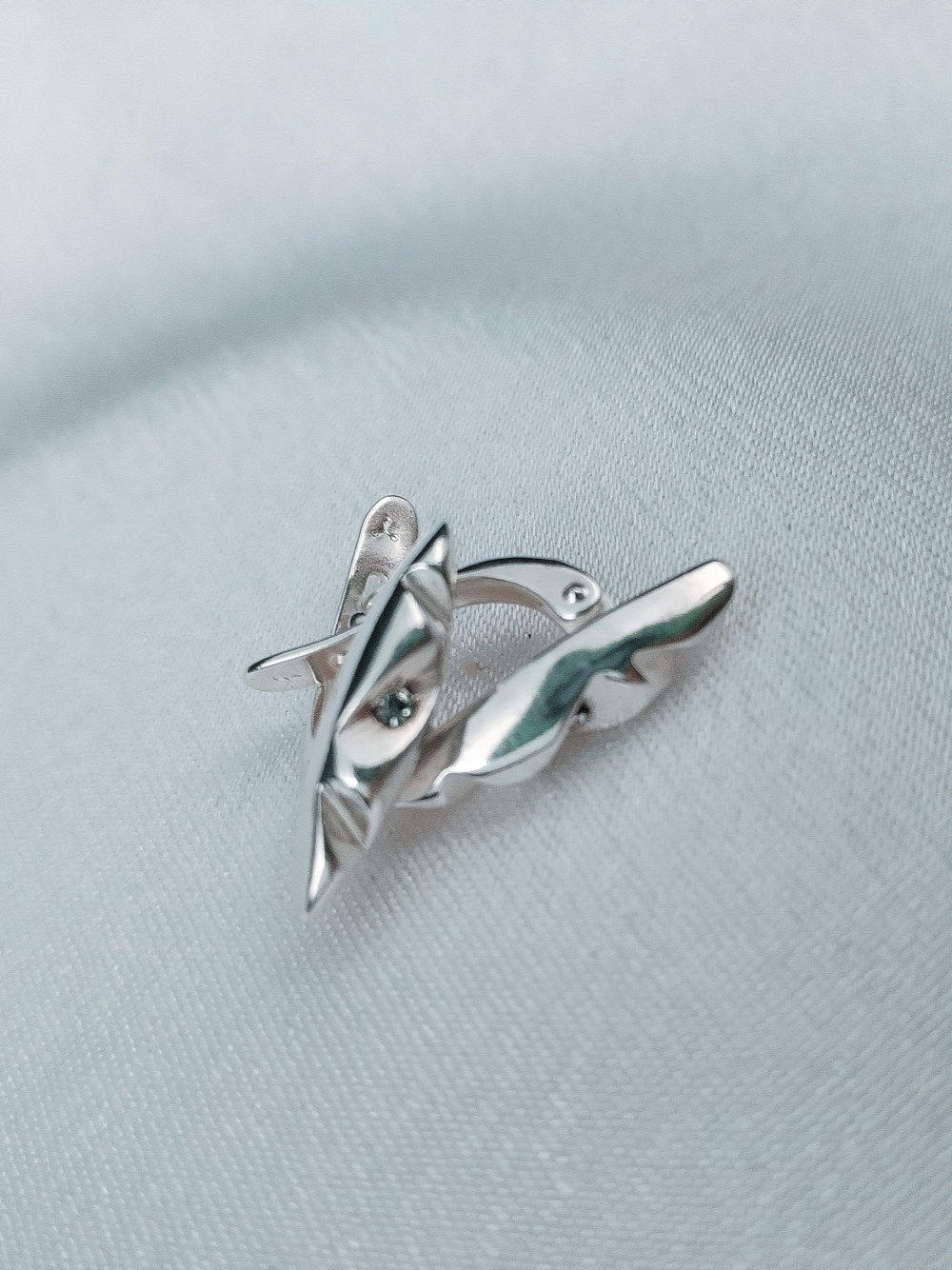 Серьги "Бархан" из коллекции "Ералаш"