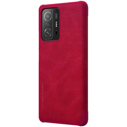 Кожаный чехол-книжка Nillkin Leather Qin для Xiaomi Mi 11T (Pro)