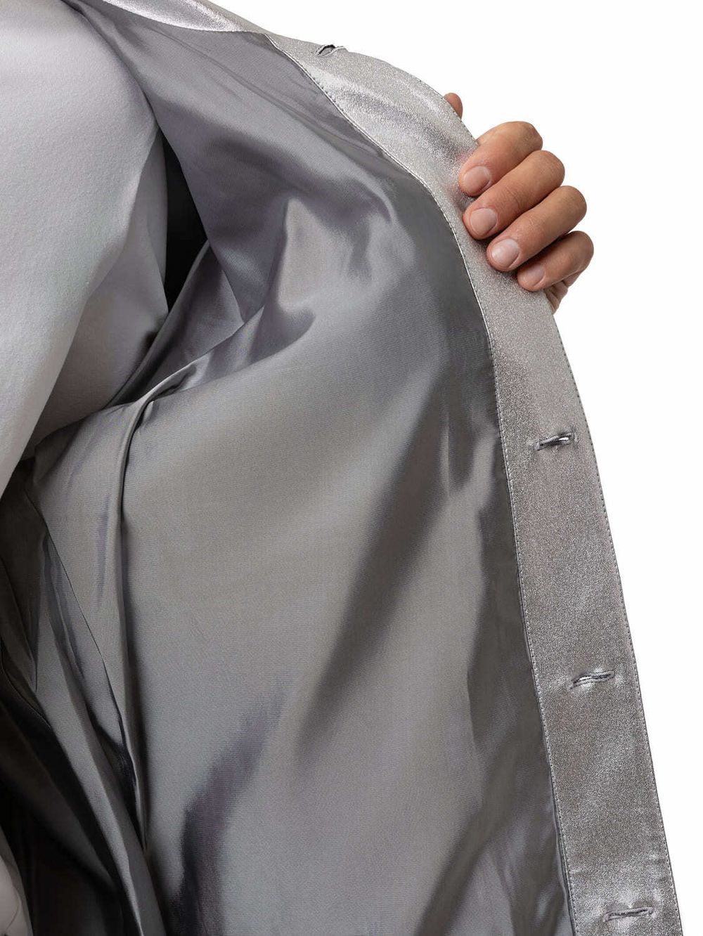 Куртка Dryg джинсовая серебро