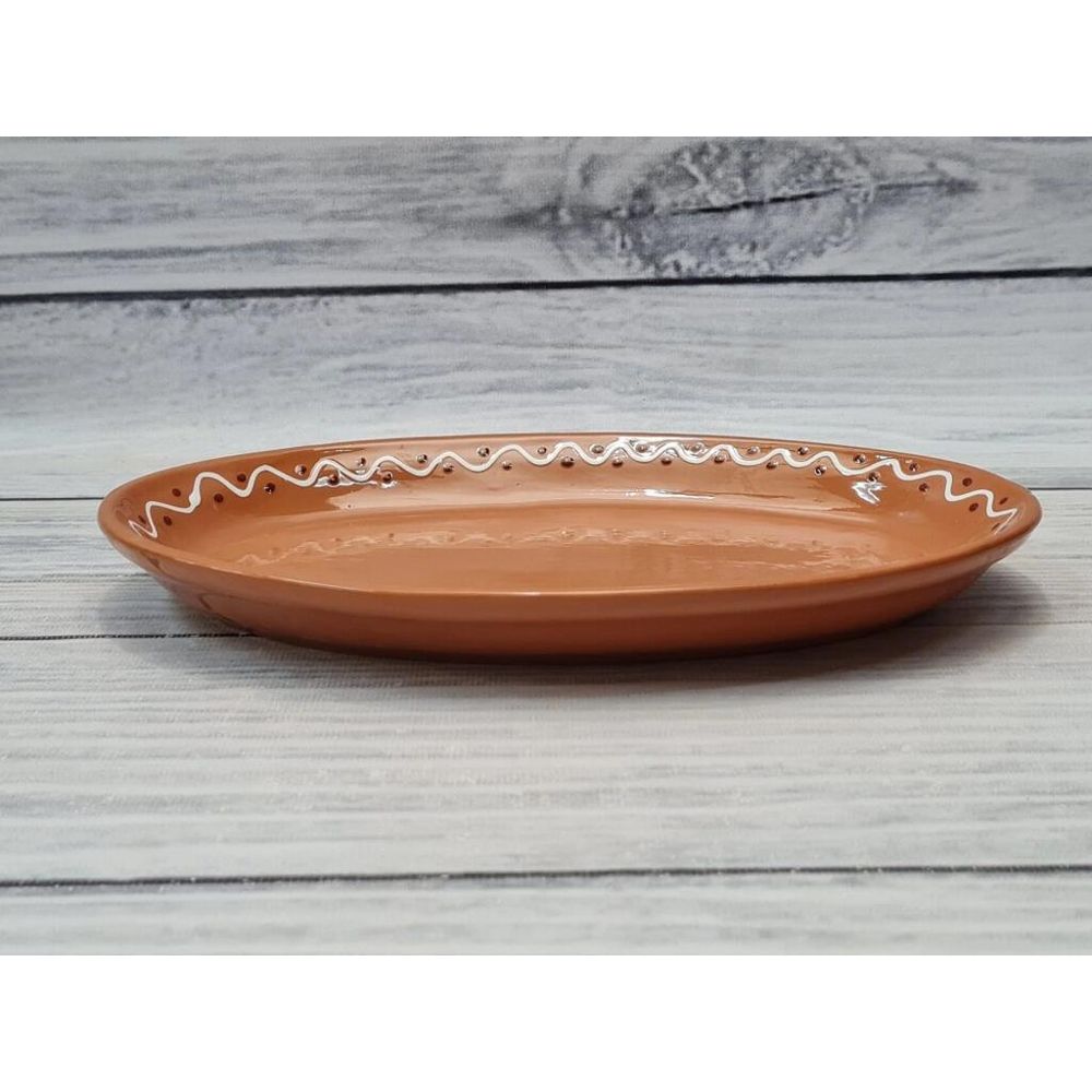 Блюдо овальное 25,5*15 см "Псковский" керамика ПГ [6]