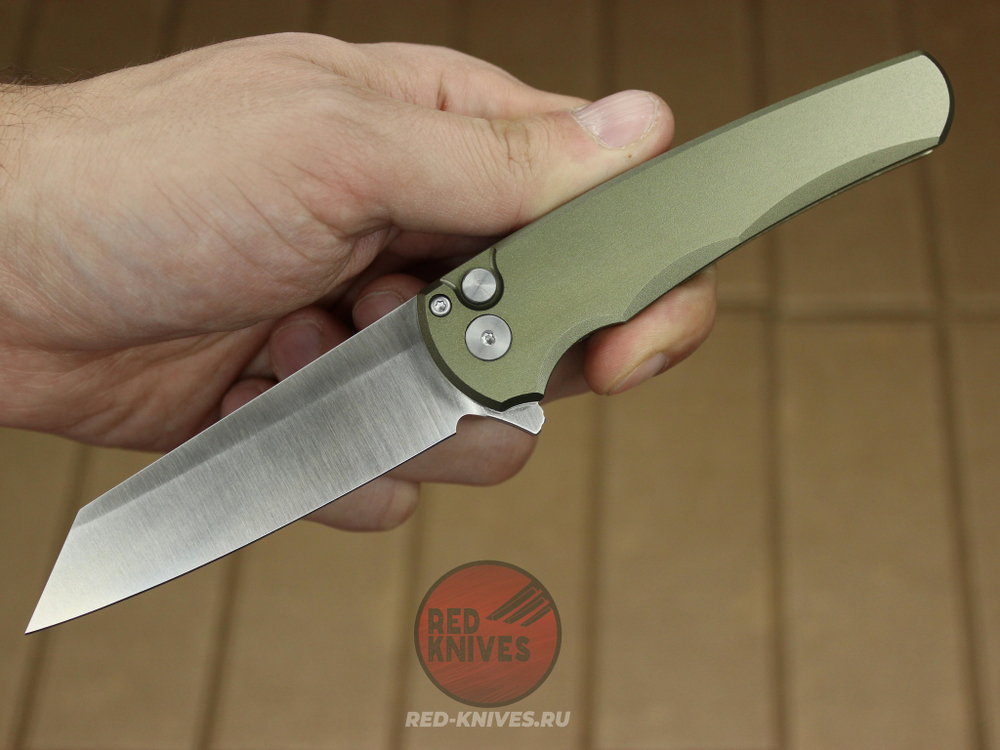 Нож Pro-Tech Malibu Reverse Tanto (зеленый) 5203