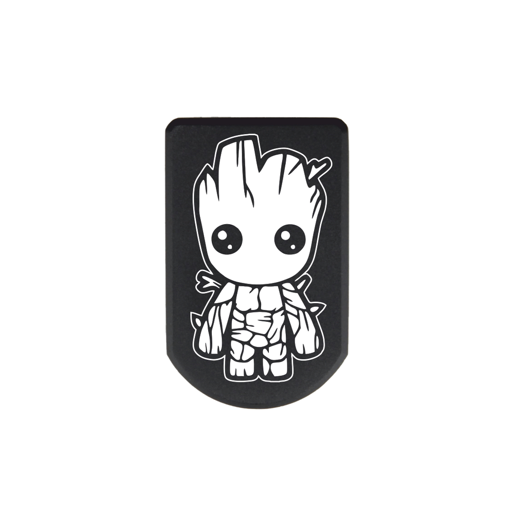 Пятка +3 патрона для магазинов Grand Power, ПЛК, CZ, Tanfoglio с гравировкой Грут