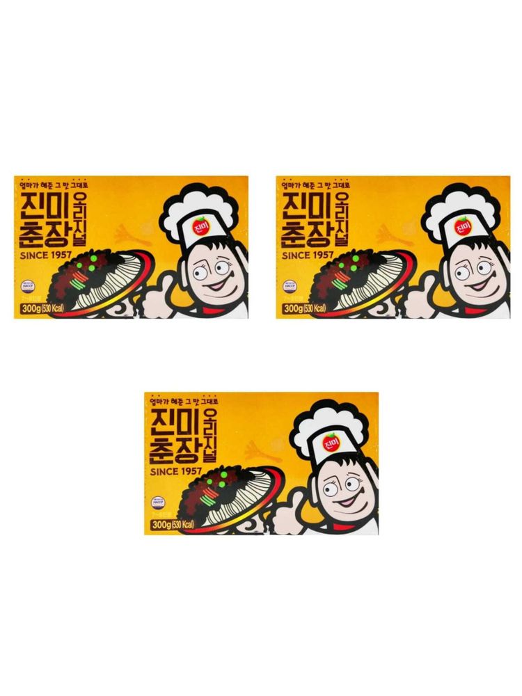 Паста Mr Jin Чачжан мён 300 г, 3 шт