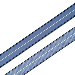 Резинка широкая, темно-голубая 25 мм, Германия