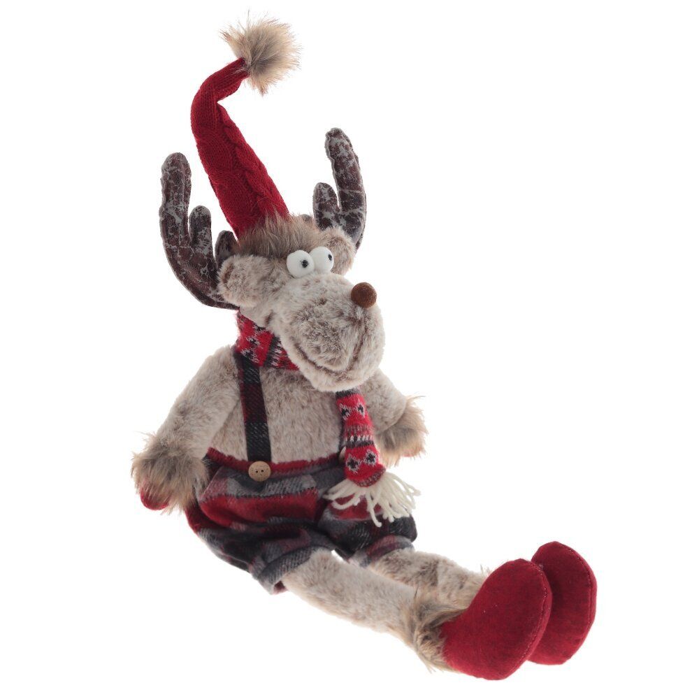 GAEM Игрушка набивная "Олень", L22 W16 H74/24 см, 2в.