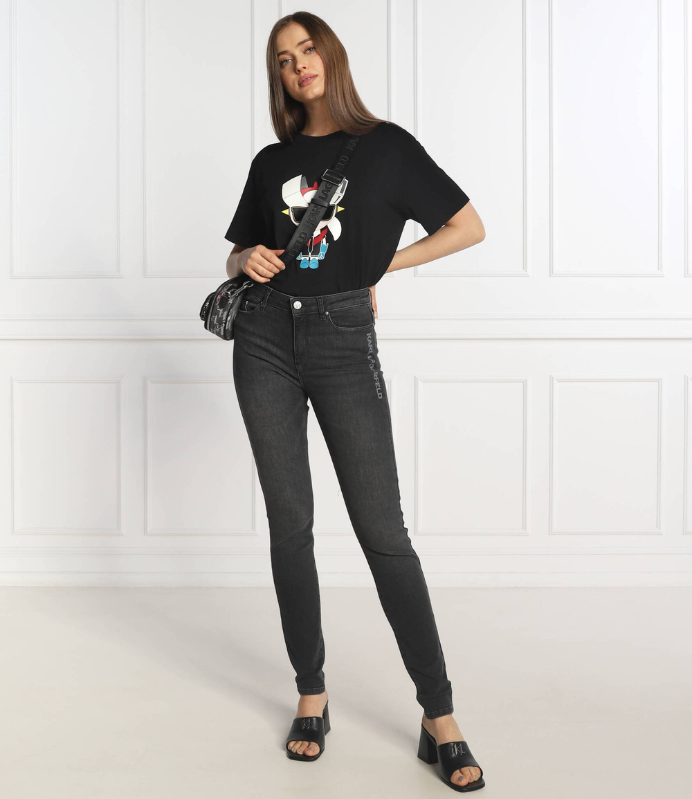 джинсы Karl Lagerfeld - черный(225W1103)