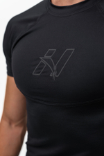 Футболка WORKOUT COMPRESSION T-SHIRT ENDURANCE 346
 Черная