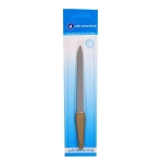 Пилка для ногтей металлическая на блистере «Ultramarine», цвет ручки золото, цвет пилки серебро,16,5см