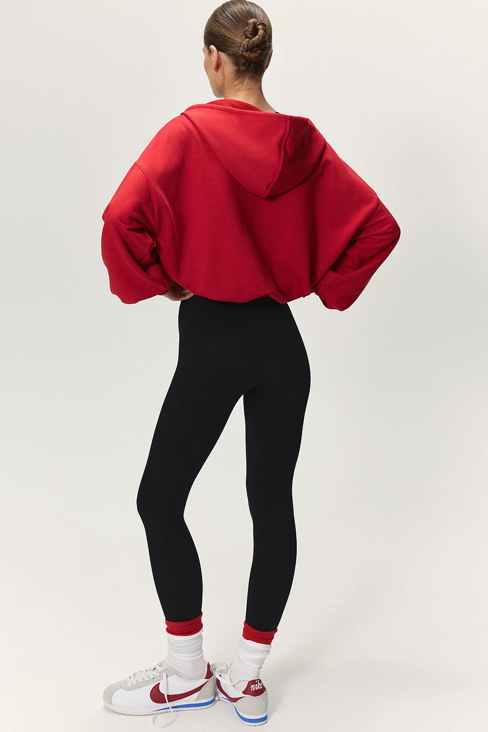 Толстовка на молнии Красный