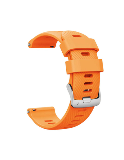Ремешок 18 мм силиконовый для Garmin Venu 2S, Vivoactive 4S, Forerunner 255S, Forerunner 265S быстросъемный Quick Release