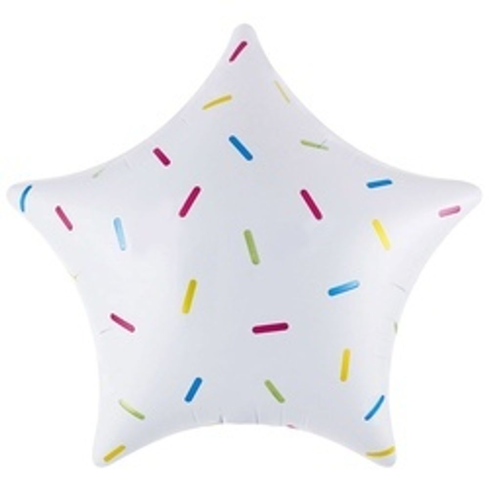 Шар (18"/46 см) Звезда, Сладость