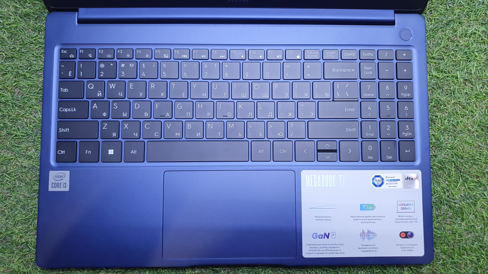 Ноутбук TECNO i3-10/12Gb/FHD/MegaBook T1 71003300064/Windows 11