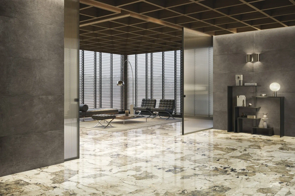 ETERNUM VOLKANO (ВОЛКАНО) ЛЮКС Макси формат 2780*1200 керамогранит, полированный