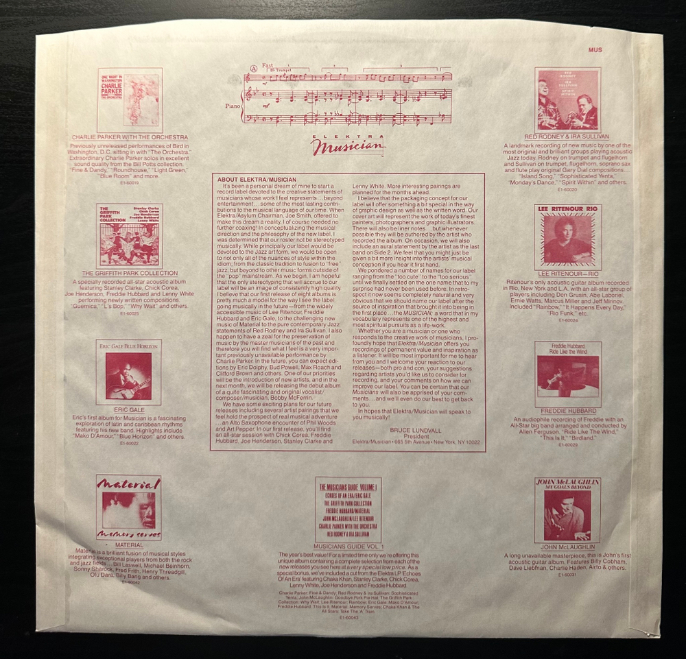 Red Rodney & Ira Sullivan - Spirit Within (Германия 1982г.)