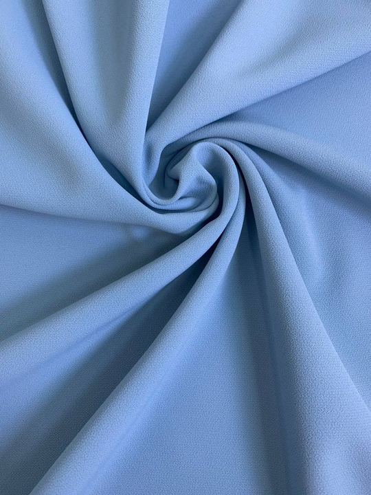 Креп, голубой FR#30