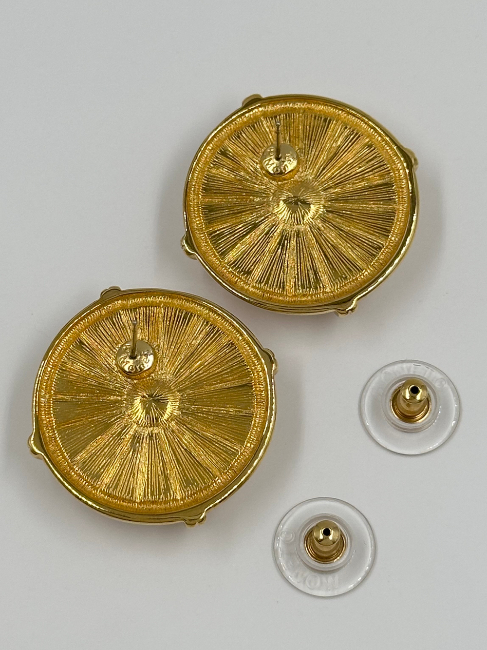 Серьги «жемчужные» Monet