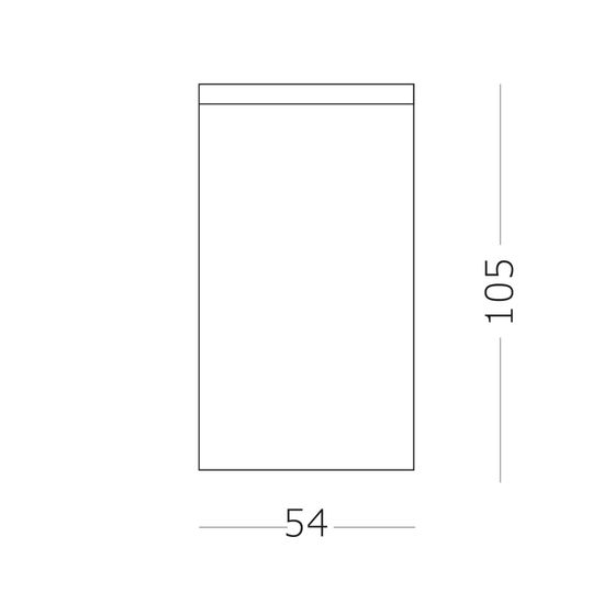 ST111.537.01 Светильник потолочный Белый GU10 1*50W D54xH105 220V Без ламп Накладные светильники