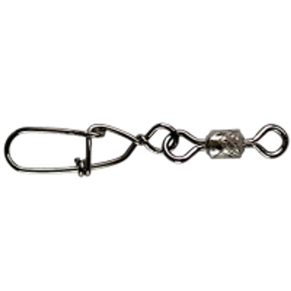Вертлюг с застёжкой EcoPro EP-301-06 13кг 10шт Black Nickel