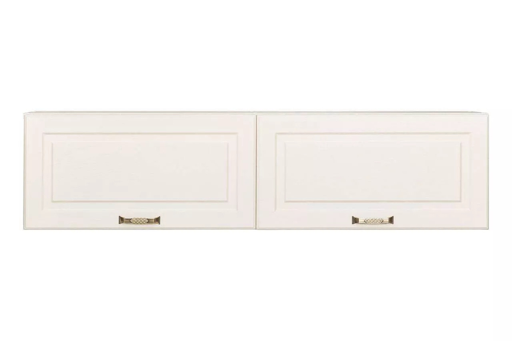 Ливерпуль Шкаф навесной Белый/Ясень ваниль