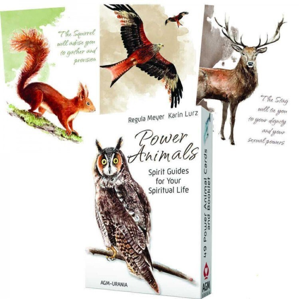 Power Animals. Spirit Guides for Your Spiritual Life / Оракул Сила Животных. Тотемы для вашей духовной жизни