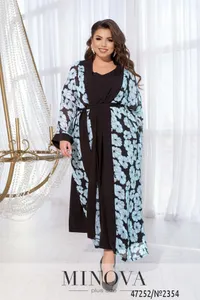 Костюм 2354-черный Minova