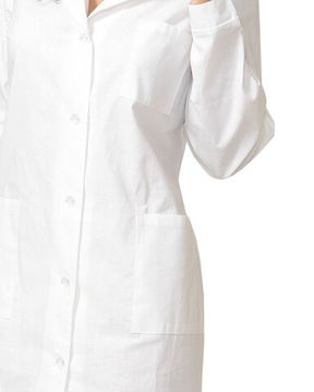 Халат женский х/б (бязь/белый)