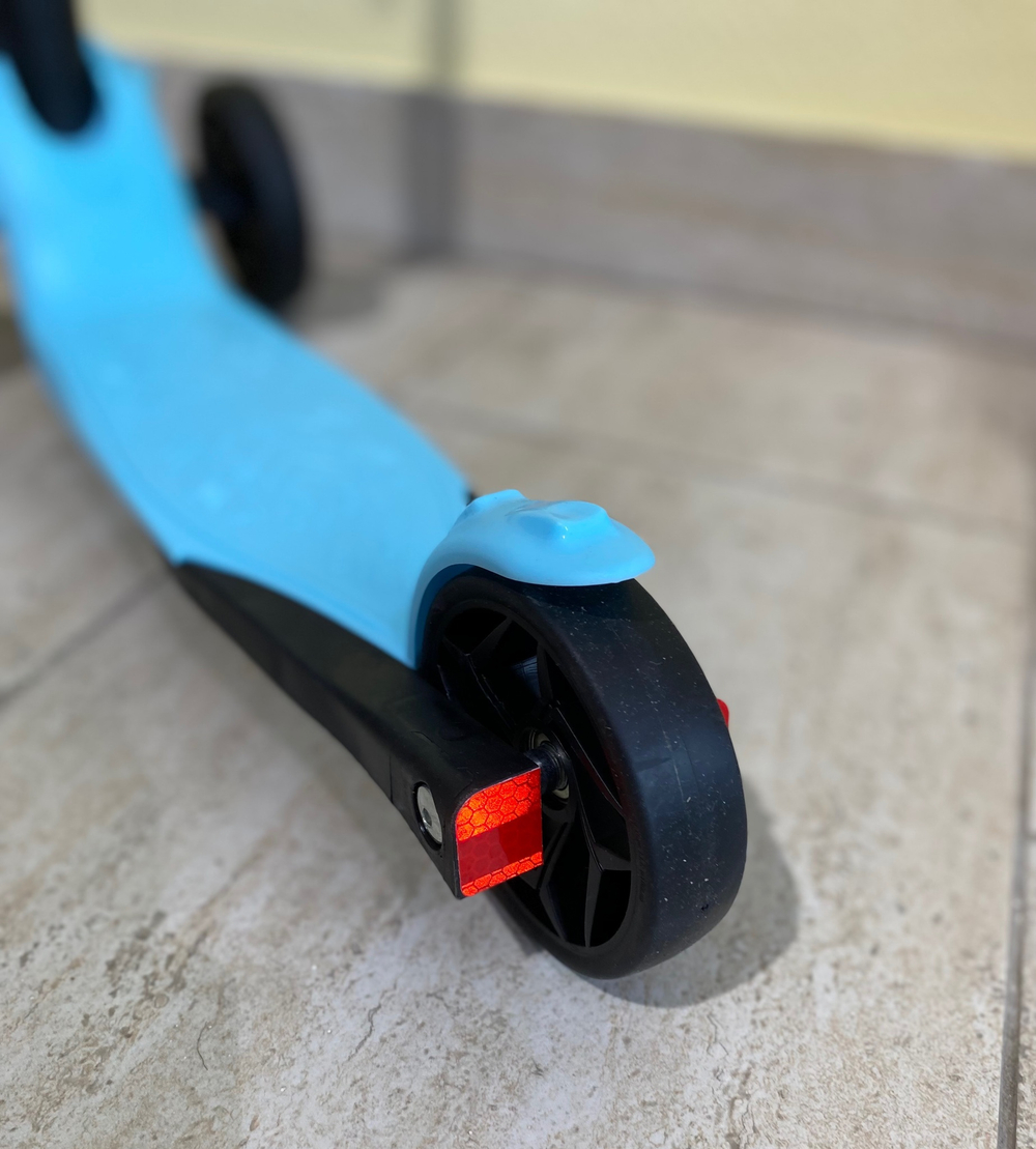 Самокат трехколесный Нежно голубой 004-2034 Alfa Mini R