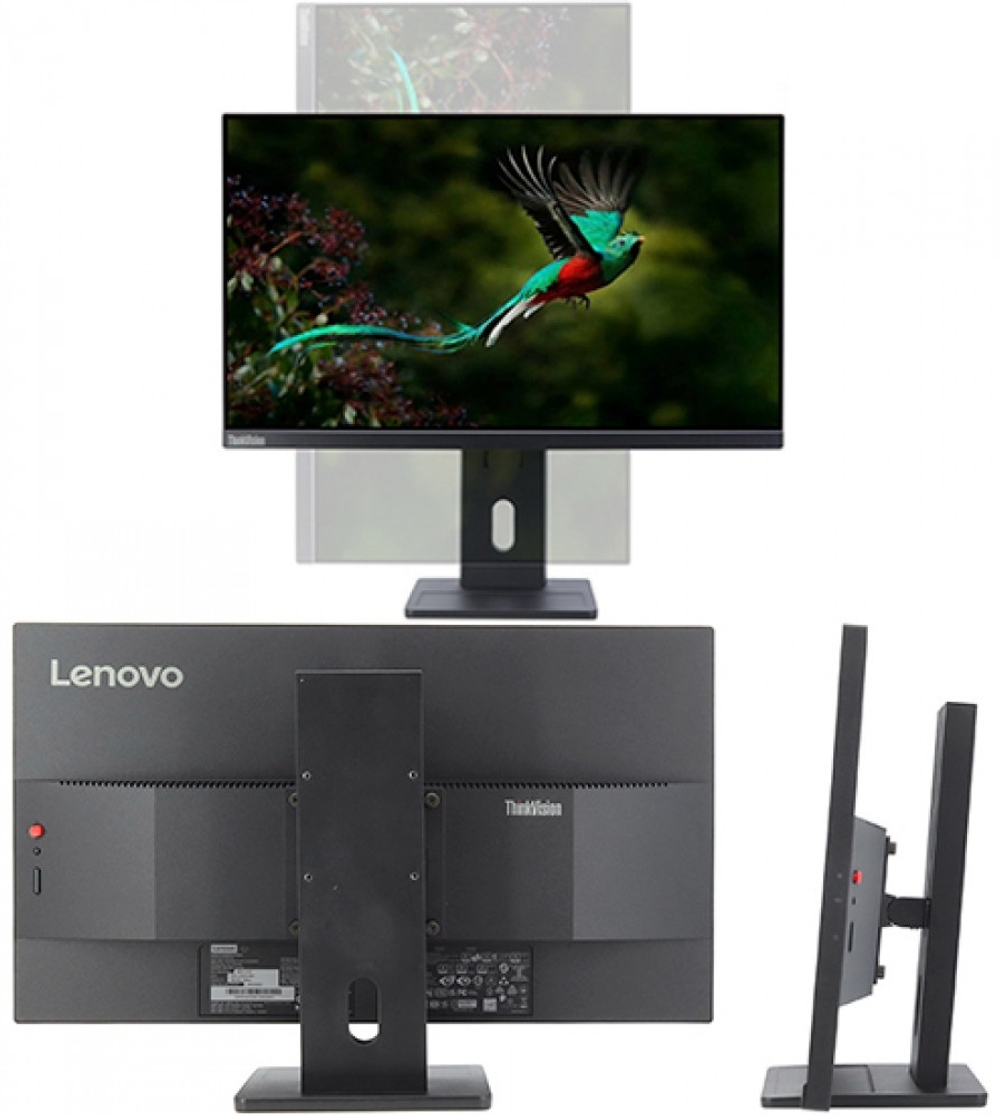 Монитор 23.8" Lenovo ThinkVision E24q-30 63ECGAT2EU черный