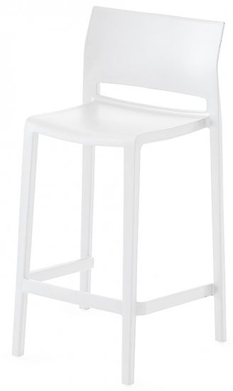Стул пластиковый полубарный Bakhita 66