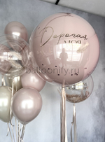 Набор шаров "Пудра и перья"