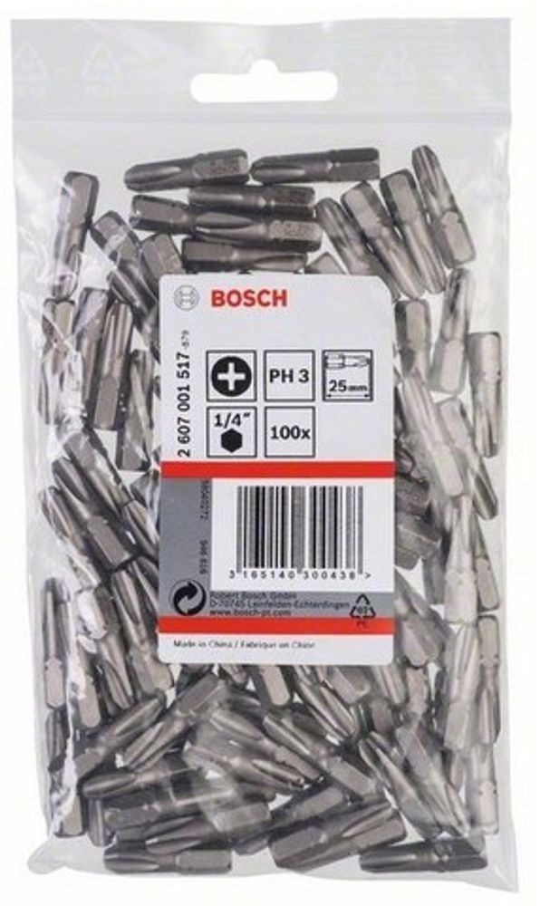 Бита BOSCH Extra Hart 25мм PH3 (-100-), (Цена за штуку!)