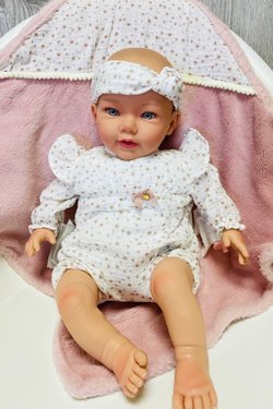 УЦЕНКАКукла Реборн Nines 48см Chloe мягконабивная (N0239)