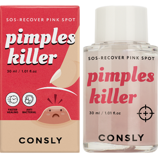 Сыворотка точечная для лица "Анти-акне" CONSLY Pimples Sos-Recover Pink Spot 30 мл