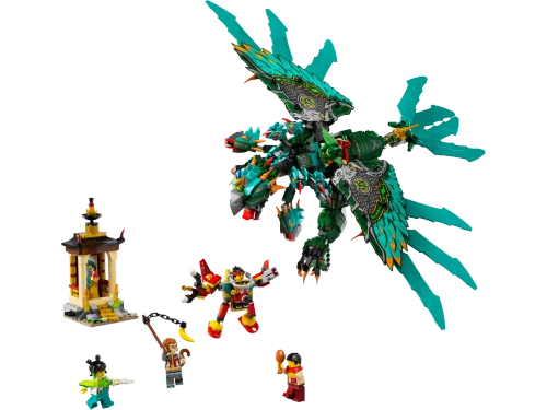 Конструктор LEGO Monkie Kid 80056 Девятиглавый зверь