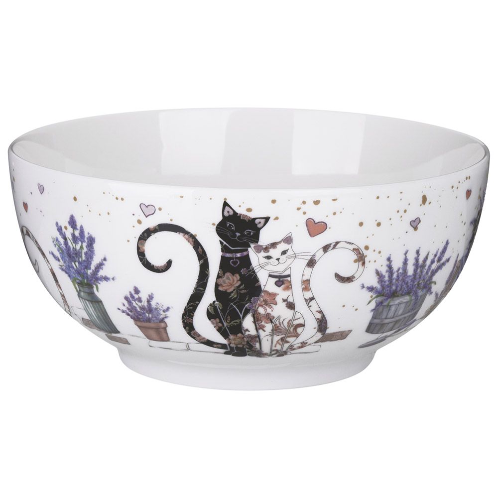 САЛАТНИК LEFARD "ЛАВАНДОВЫЕ КОТЫ" 15*7 СМ 730 МЛ (КОР=36ШТ.)