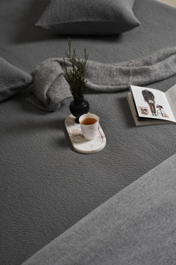 Покрывало Luxberry Лунная жемчужина Серый/люрекс