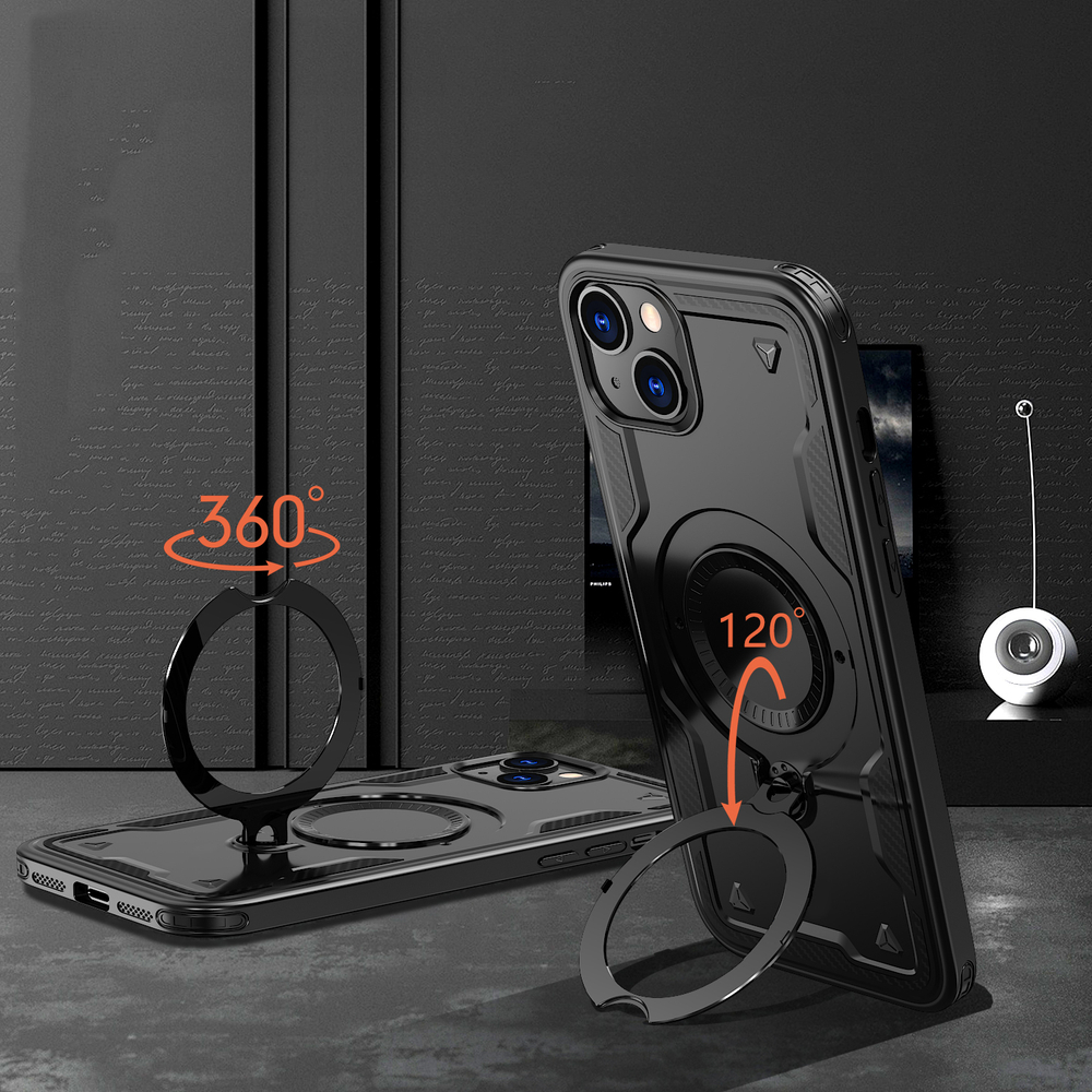 Чехол Magneto Case с кольцом для iPhone 13
