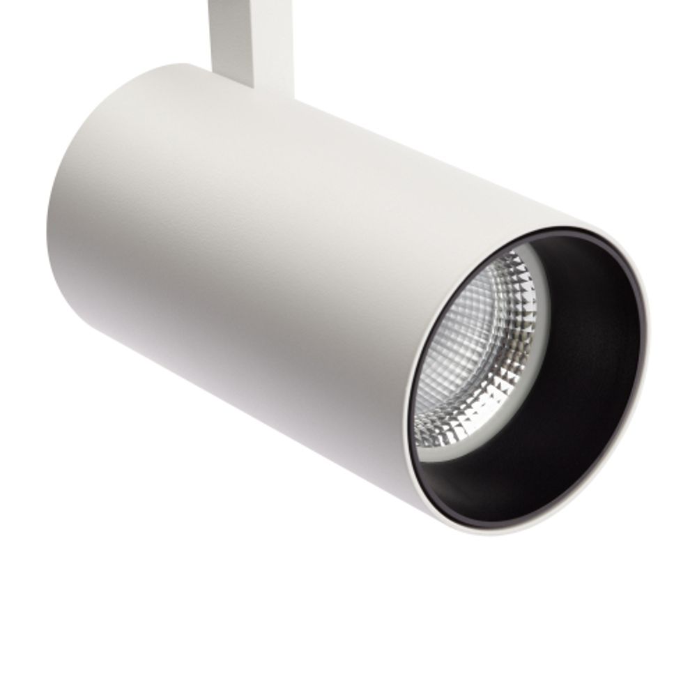 Трековый светильник трехфазный ЭРА SТR-30-36-40K-W30 узкий луч 4000K белый | Трехфазные трековые светильники