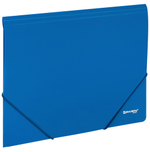 Папка на резинках А4 0,5мм. "Universal" синяя, до 300л. (BRAUBERG)