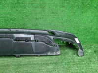 Юбка заднего бампера Mercedes GLE W166 (15-18) AMG