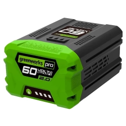 Greenworks GD60SSK2 60В электролопата (1 x 2 Ач, ЗУ) ковш 30 см, выброс 6 м 2602607UA