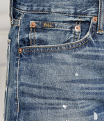 Джинсовые шорты POLO RALPH LAUREN - голубой(710931912)