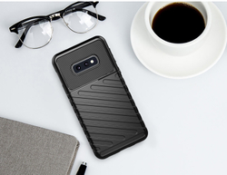 Чехол для Samsung Galaxy S10e цвет Black (черный), серия Onyx от Caseport