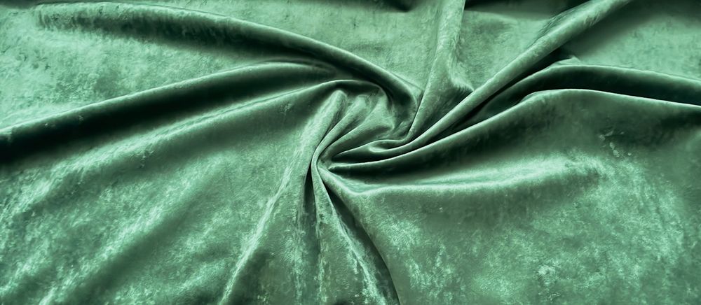 Велюр Элис 57 зеленый