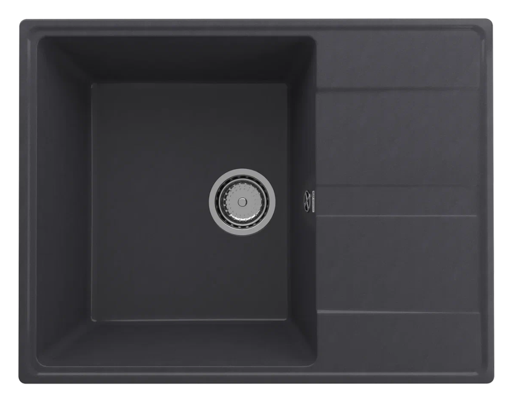 МОЙКА ULGRAN QUARTZ ПРЯМОУГОЛЬНАЯ КВАРЦЕВАЯ 650*500 PRIMA 650-08 КОСМОС