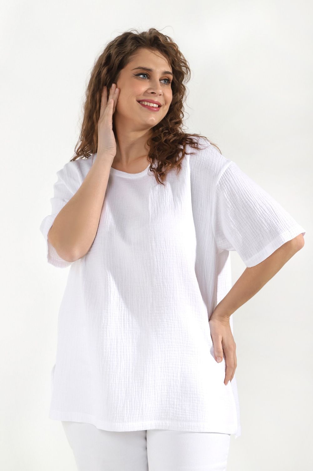 Блузка Виола-1 Виотекс БЕЛЫЙ