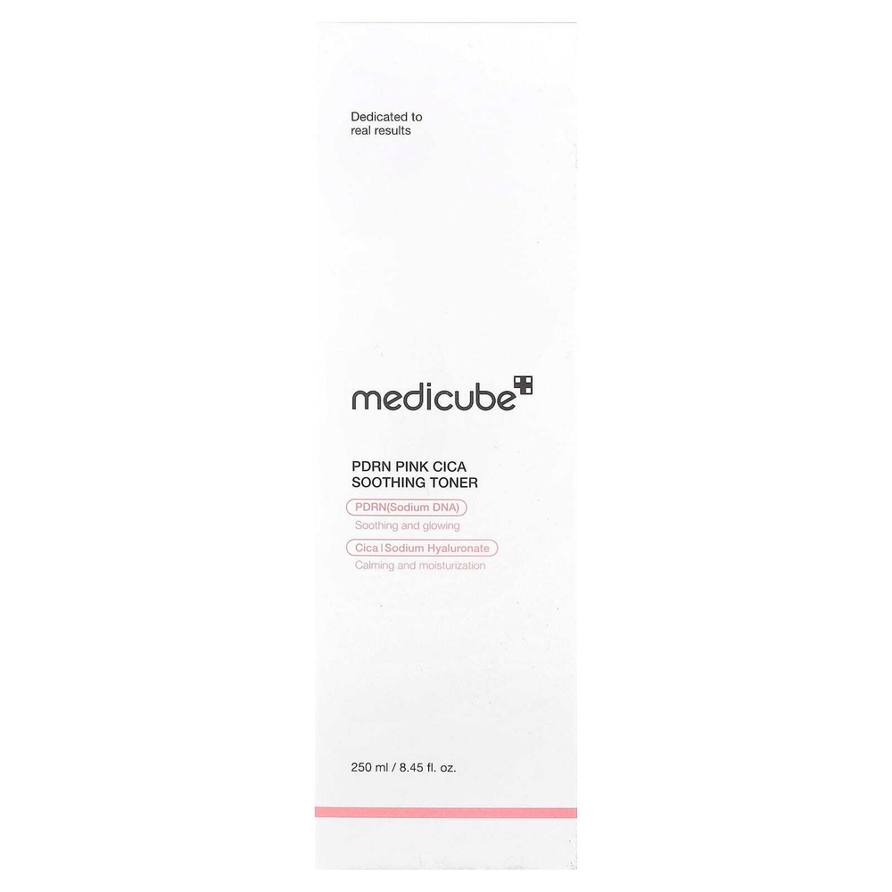 Medicube, PDRN Pink Cica, успокаивающий тоник, 250 мл (8,45 жидк. Унции)