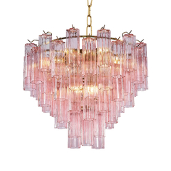 Люстра OWD2093-D75 gold/pink